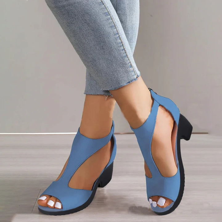 Elegante Heeled Sandaler for Kvinner