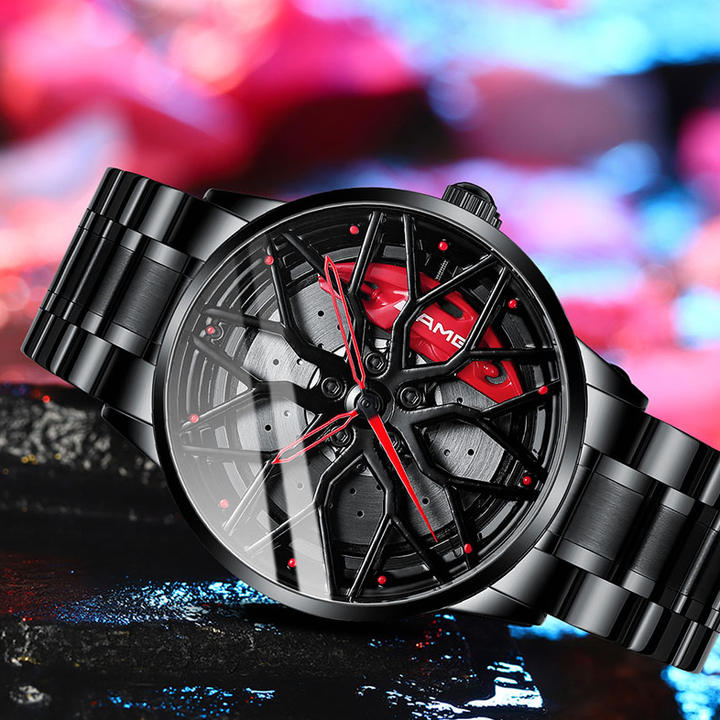 RaceVision – elegant herreklokke med racingdesign
