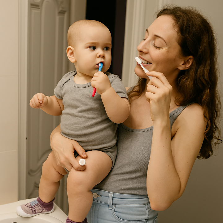 Babysko med tettsittende elastisk passform, sklisikre såler, pustende mesh, alder 0–4