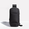 Theft-proof crossbody bag with USB charging