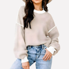 Kvinners Oversized Genser