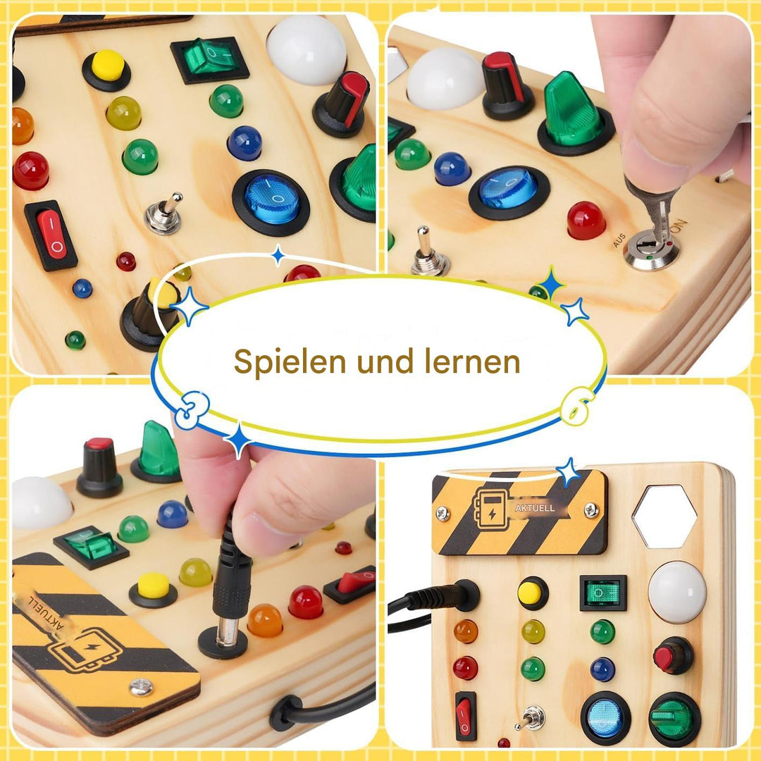 Interaktivt Montessori-brett for barn - BrightStart