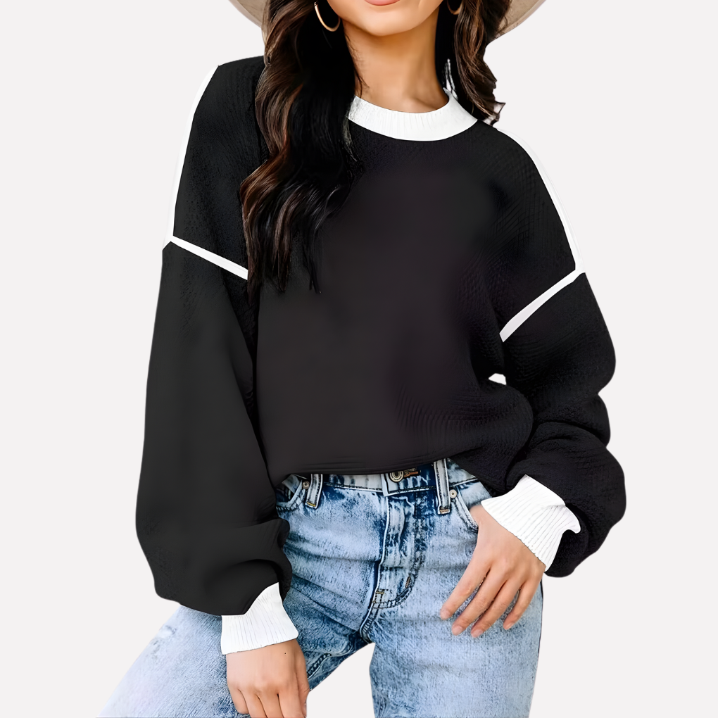 Kvinners Oversized Genser