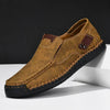 Orthopedic slip-on shoes with arch support