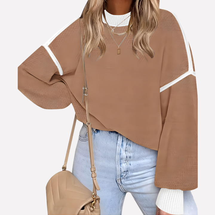 Kvinners Oversized Genser