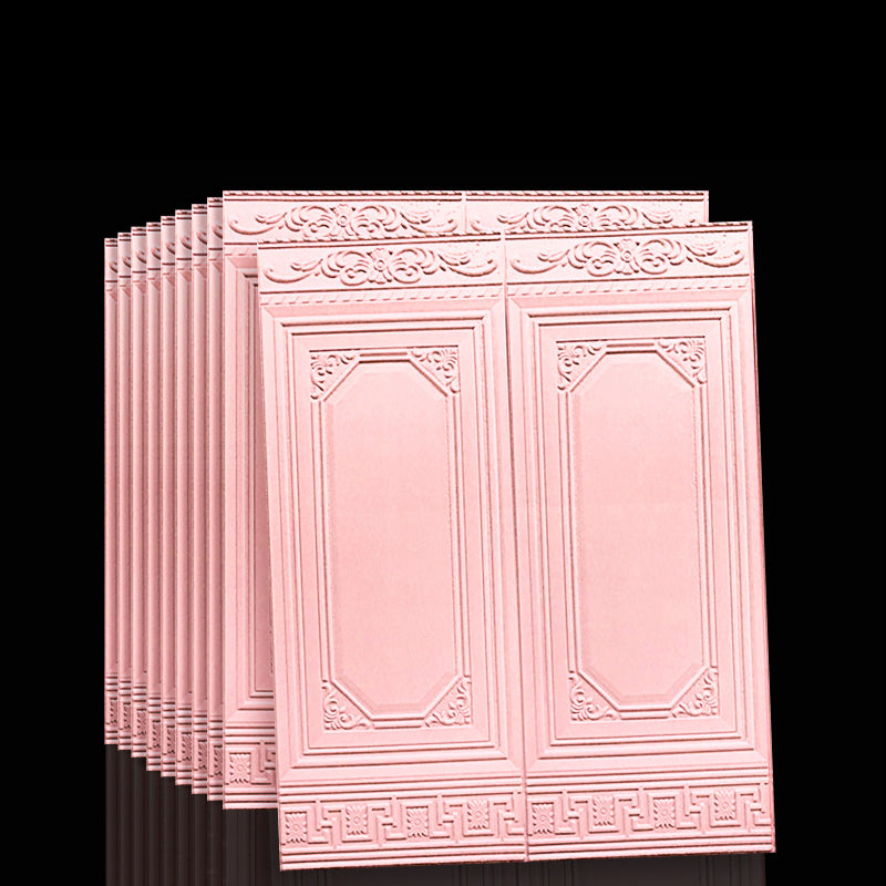 Vanntett 3D-veggpanel i moderne stil, skrell-og-lim, for innervegger