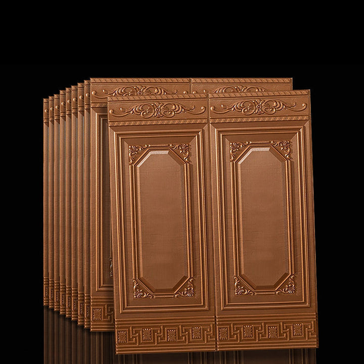 Vanntett 3D-veggpanel i moderne stil, skrell-og-lim, for innervegger