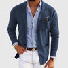 Stilig herreblazer med casual klafflommer
