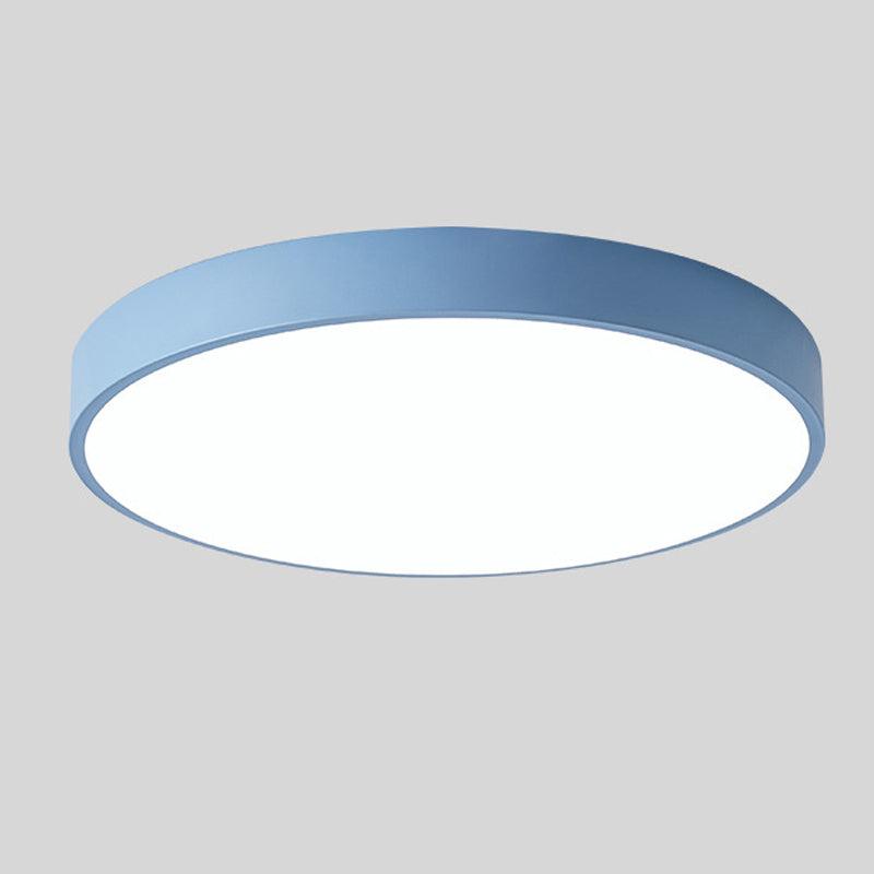 Rund Nordic Macaron-taklampe i tre