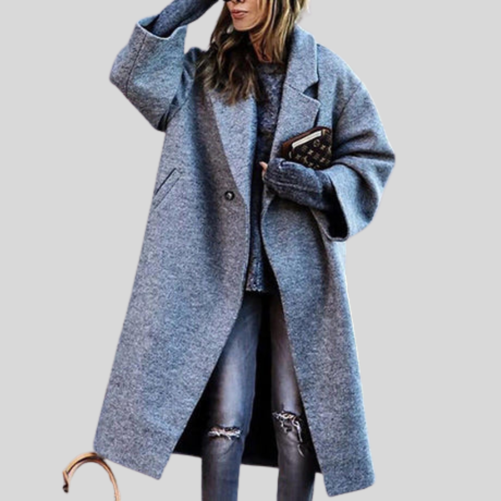 Lang vinterfrakk for kvinner – Karlina Warm Layering Piece