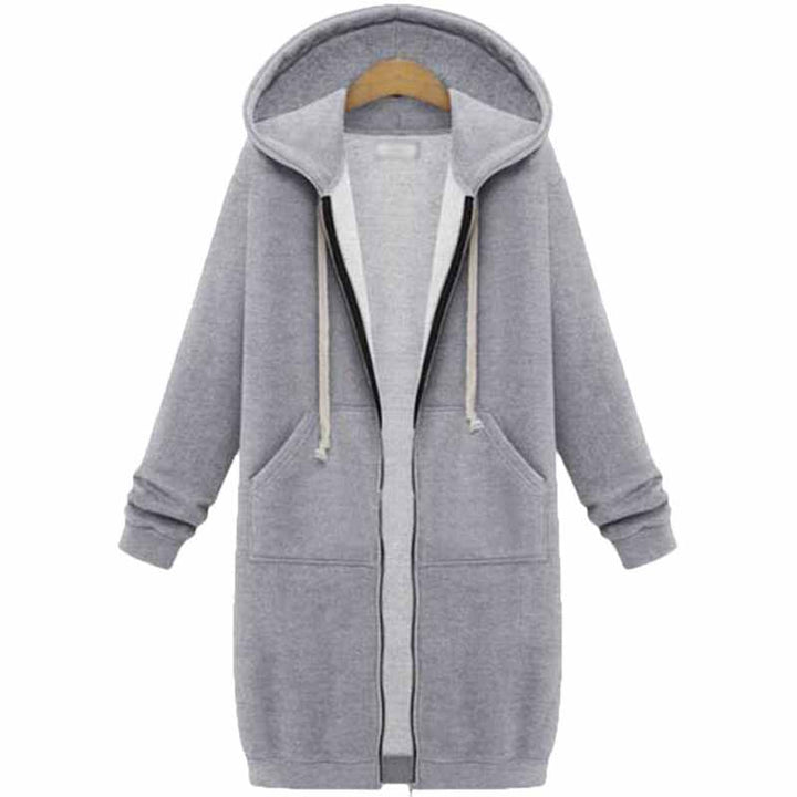 Casual lang cardigan for dame - CozyZip