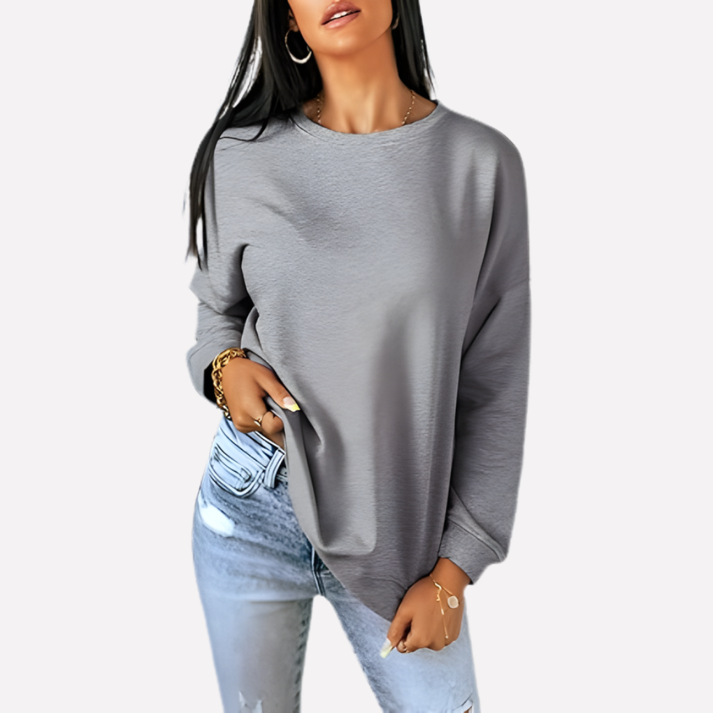 Kvinnens Crew Neck Sweatshirt