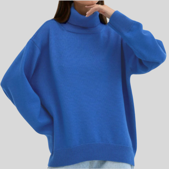 Modern high-neck sweater for women – Upgraded layer for cold weather