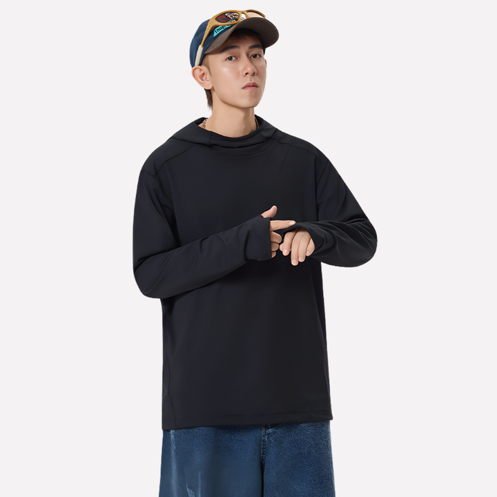Menns Pullover Hettegenser
