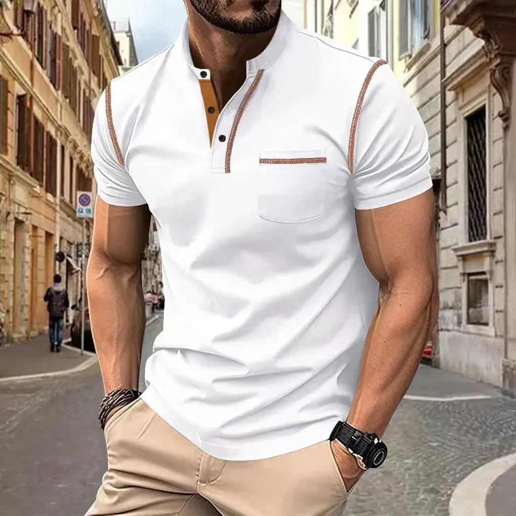 Herre Milan-poloskjorte  Elegant stil for enhver anledning