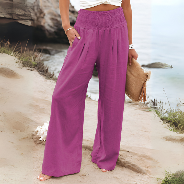 Comfortable linen pants for women