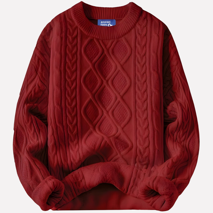 Kvinners Vintage 90s Crewneck Pullover