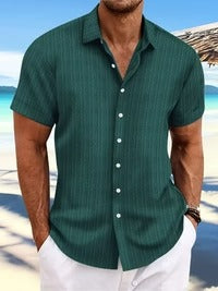 Short-sleeved summer shirt for men