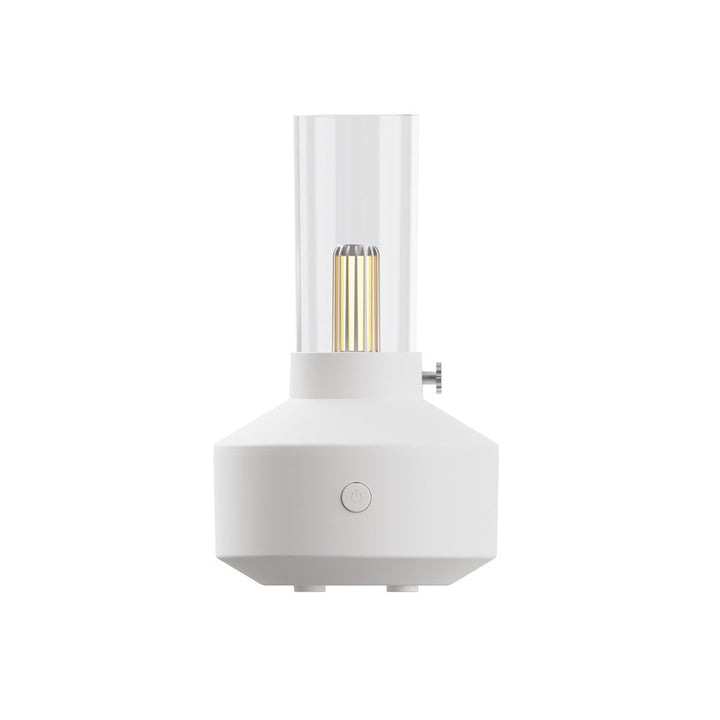 Retro aromadiffuser med glødetrådpære og levende lys-effekt