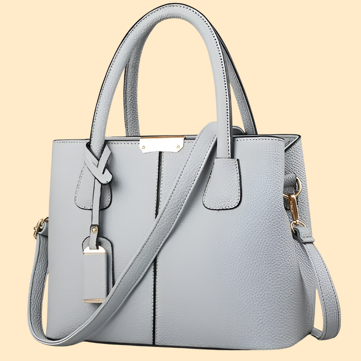 Elegant leather shoulder bag for women