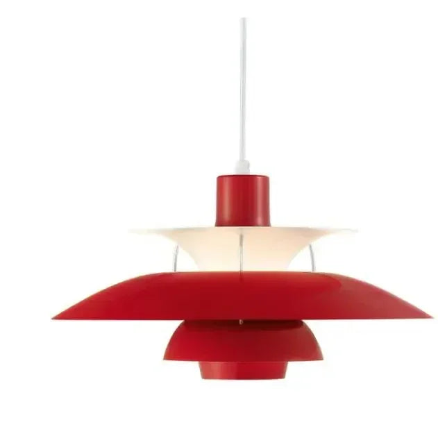 Moderne rund LED-taklampe – dimbar og holdbar – stilig lys til stue, spisestue og kontor