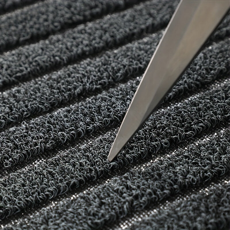 Dørmatte for utendørs bruk, polyester og PVC