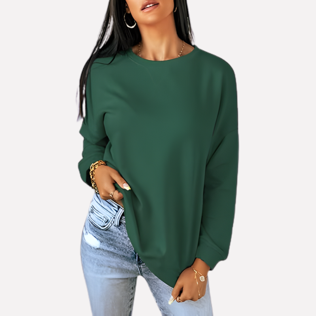 Kvinnens Crew Neck Sweatshirt