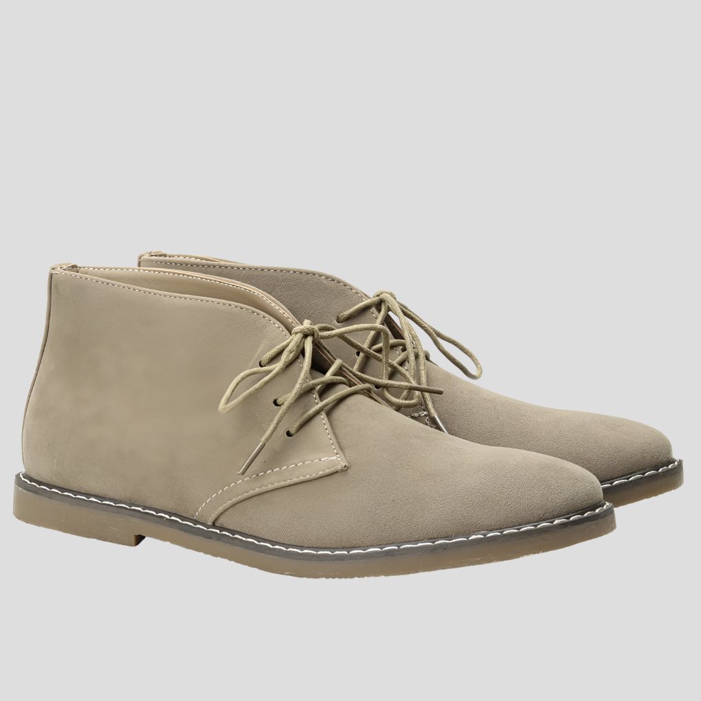 Klassiske ørkenstøvler for menn – Vintage stil