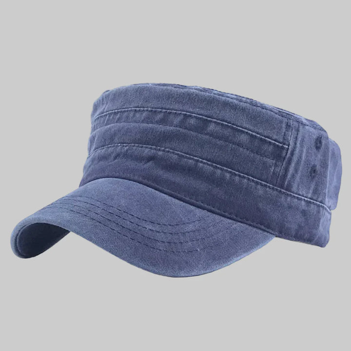 Herre retro militærlue  Klassisk arméstil med moderne preg