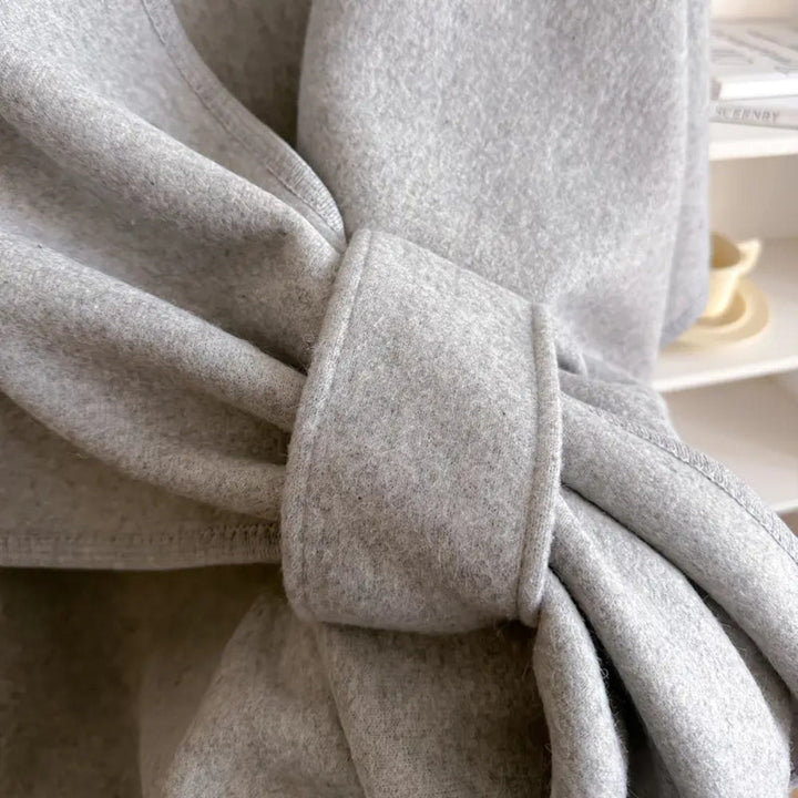 Windproof shawl coat for women