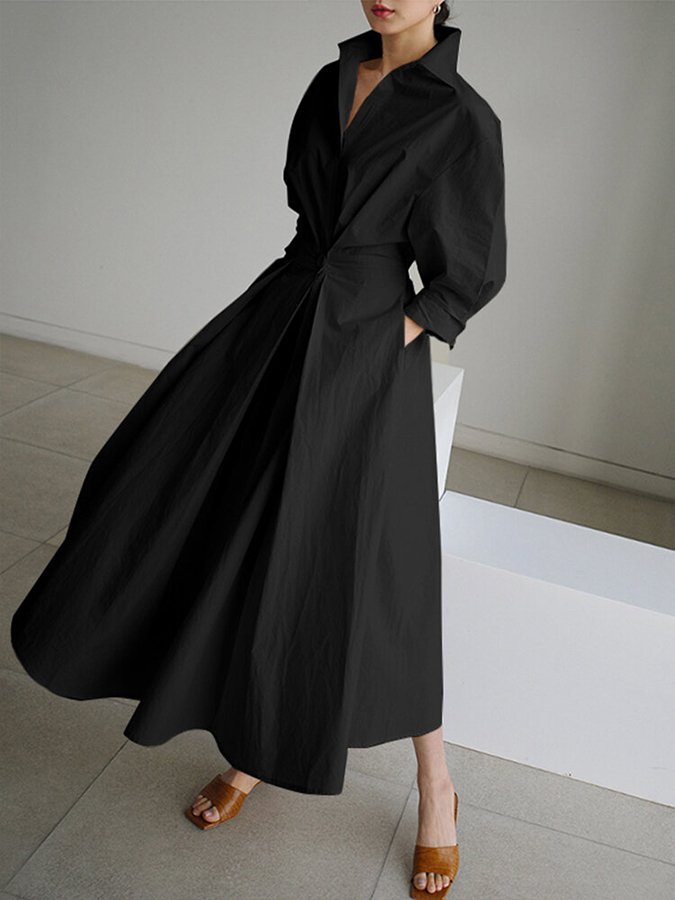Elara – Klassisches Maxikleid