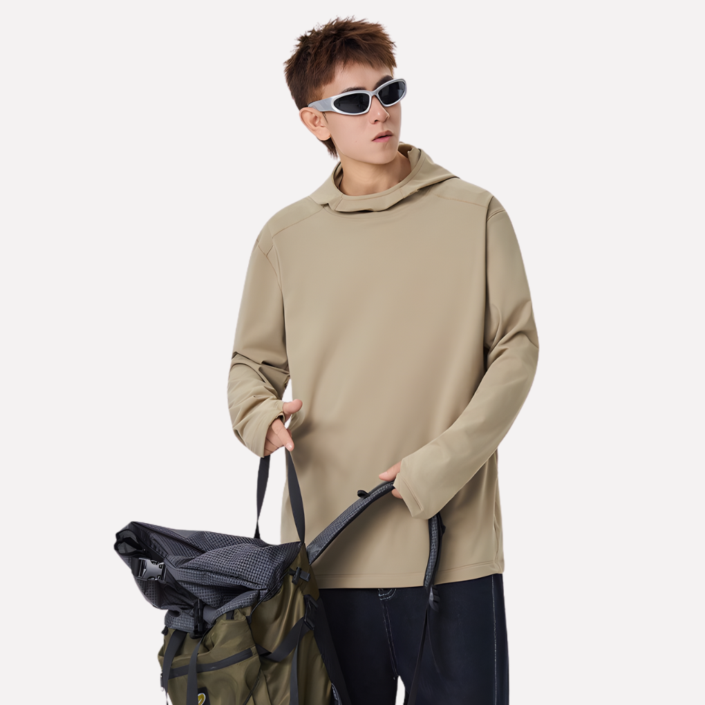 Menns Pullover Hettegenser