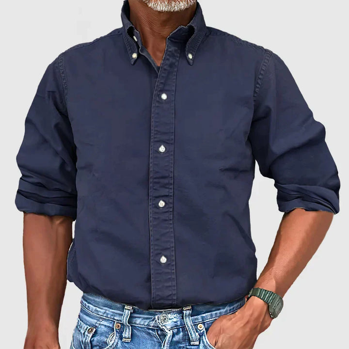 Classic long-sleeve men's shirt