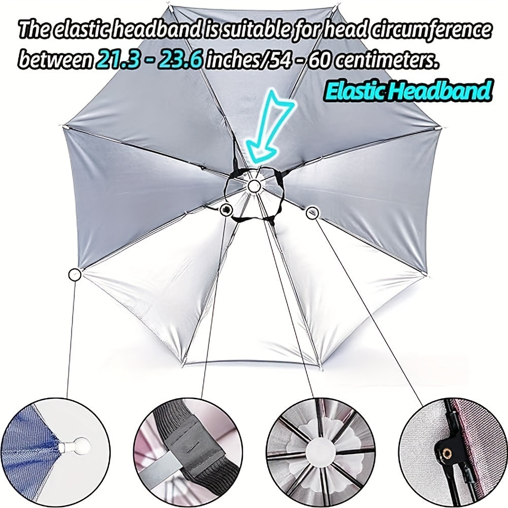SunShade paraplyhatt – Lett, UV-beskyttende og håndfri