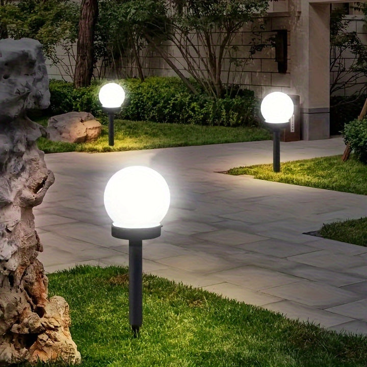 LED-solcellelamper for hage – kuleformet belysning for stier og hager