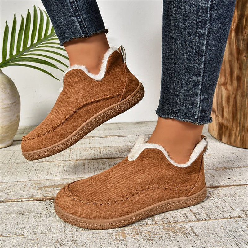 Warm-lined Winter Slippers for Women