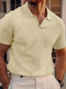 Freizeit-Poloshirt mit kurzen Ärmeln für Herren