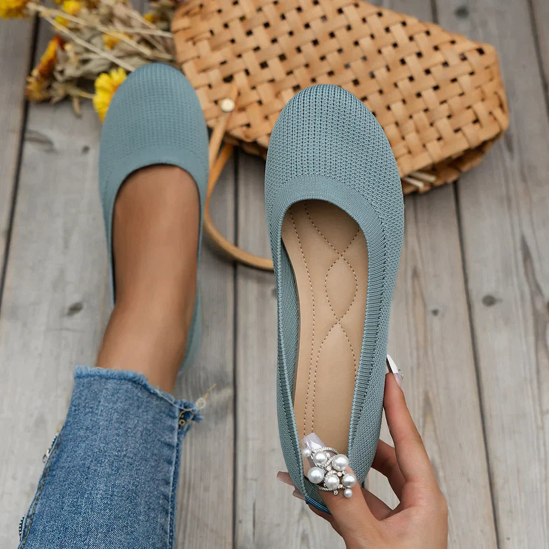 Comfortable and stylish breathable ballerina shoes