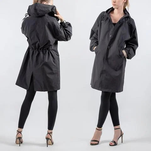 Waterproof Oversized Trenchcoat for Spring and Summer