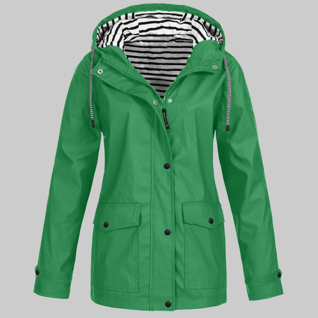 Waterproof and windproof women's jacket