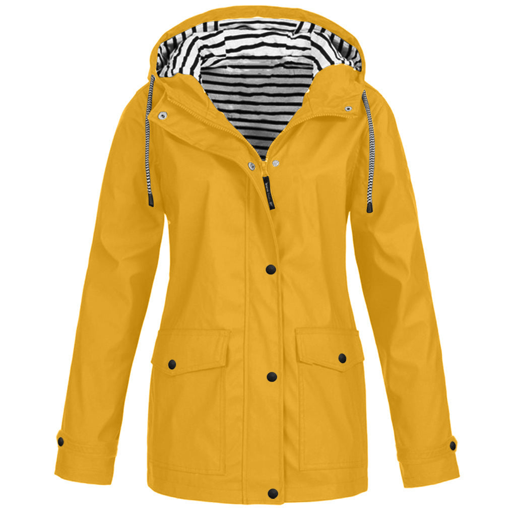 Waterproof and windproof women's jacket