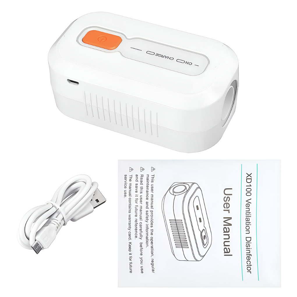 Bærbar CPAP-renser og -desinfeksjonsmiddel