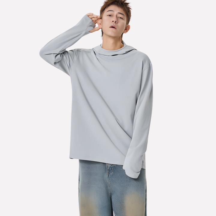 Menns Pullover Hettegenser