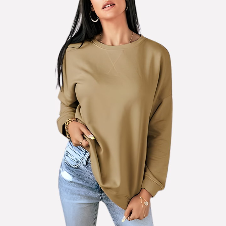 Kvinnens Crew Neck Sweatshirt