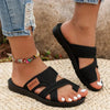 Orthopedic sandals with correction of hallux valgus for women