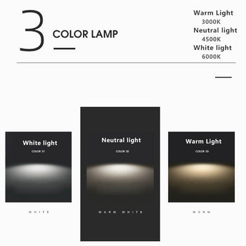 Rund LED-taklampe | Nordisk minimalistisk design