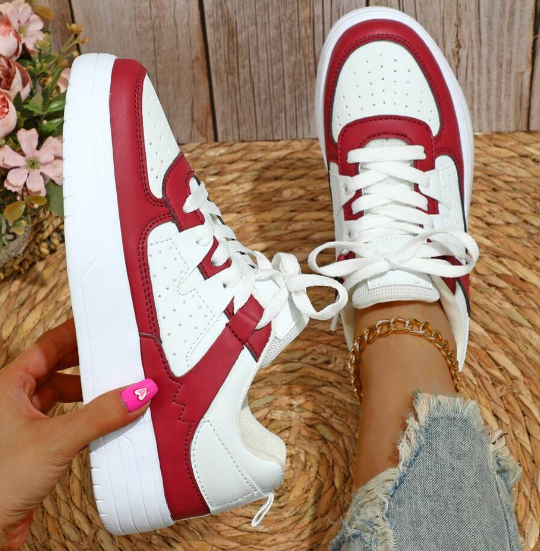 Colorful sneakers for women with comfort and style