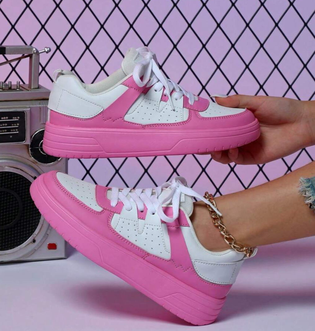 Colorful sneakers for women with comfort and style