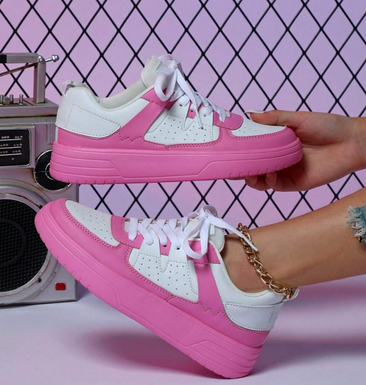 Colorful sneakers for women with comfort and style