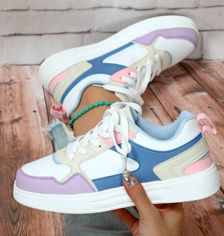 Colorful sneakers for women with comfort and style